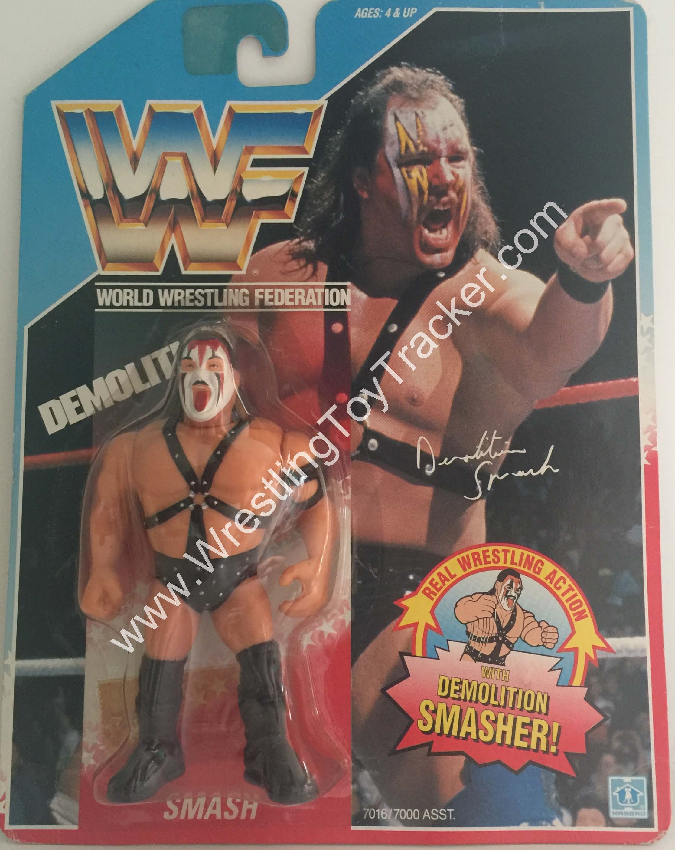 WWE WWF Hasbro Wrestling Figure DEMOLITION SMASH Series 1 
