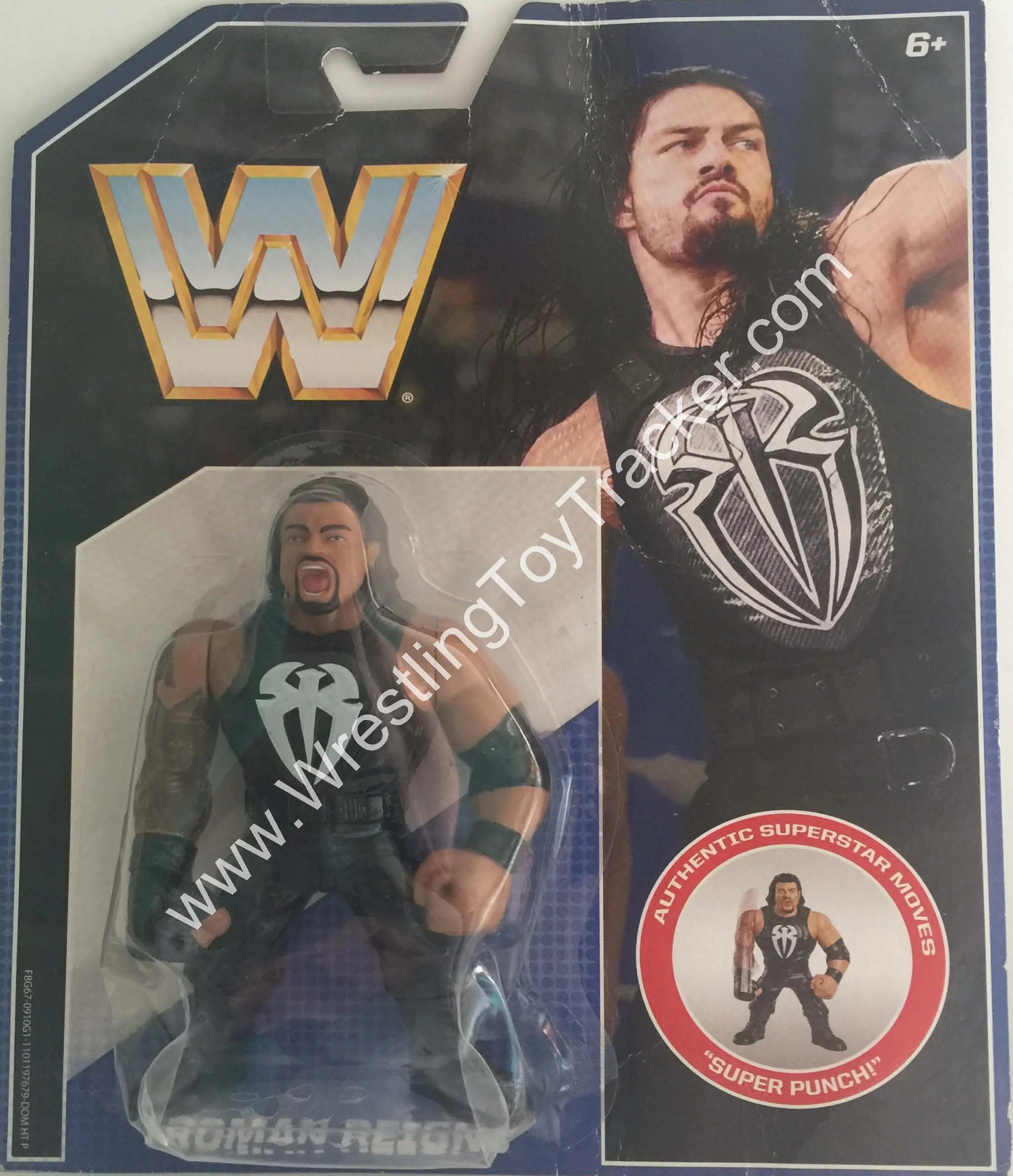 wwe mattel retro roman reigns