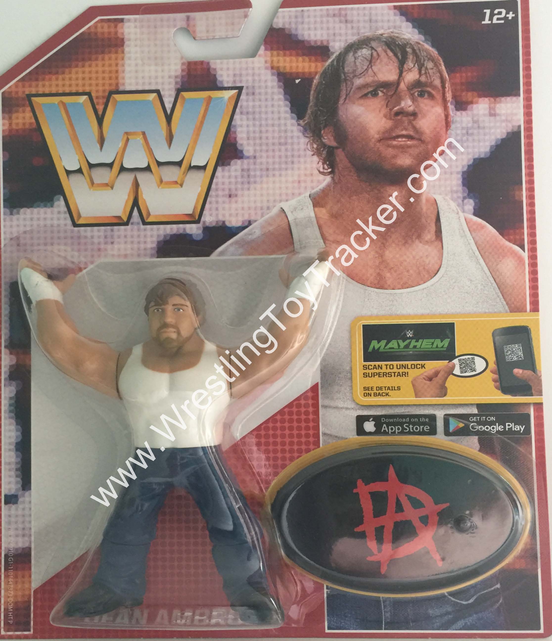 WWE Wrestling Mattel Retro Series 3 Dean Ambrose Figure 