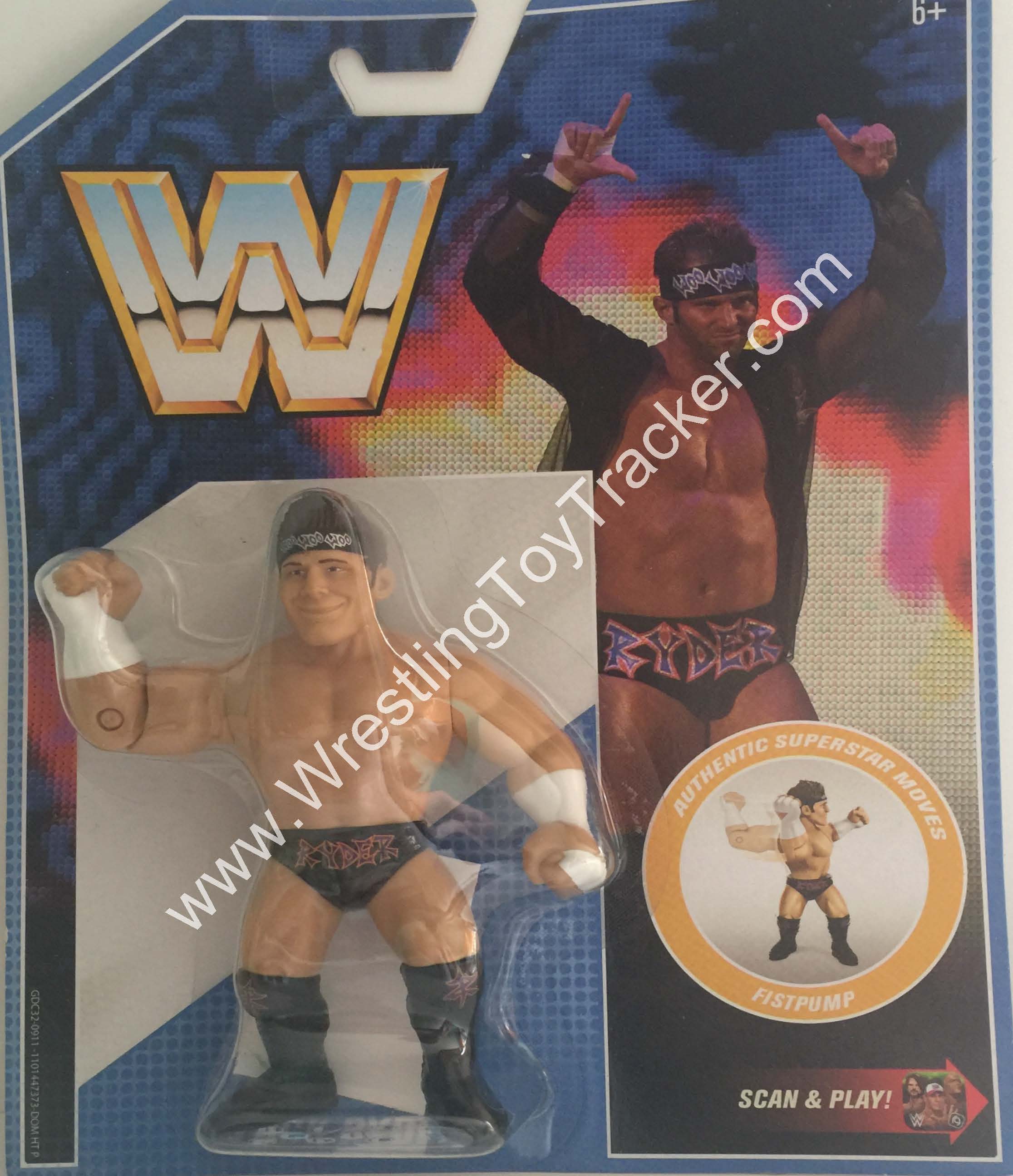 WWE Mattel Retro Series 1 Ultimate Warrior MOC WWF 