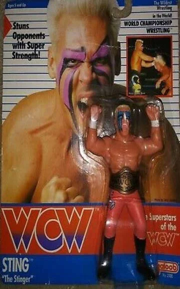 wcw action figures 1990