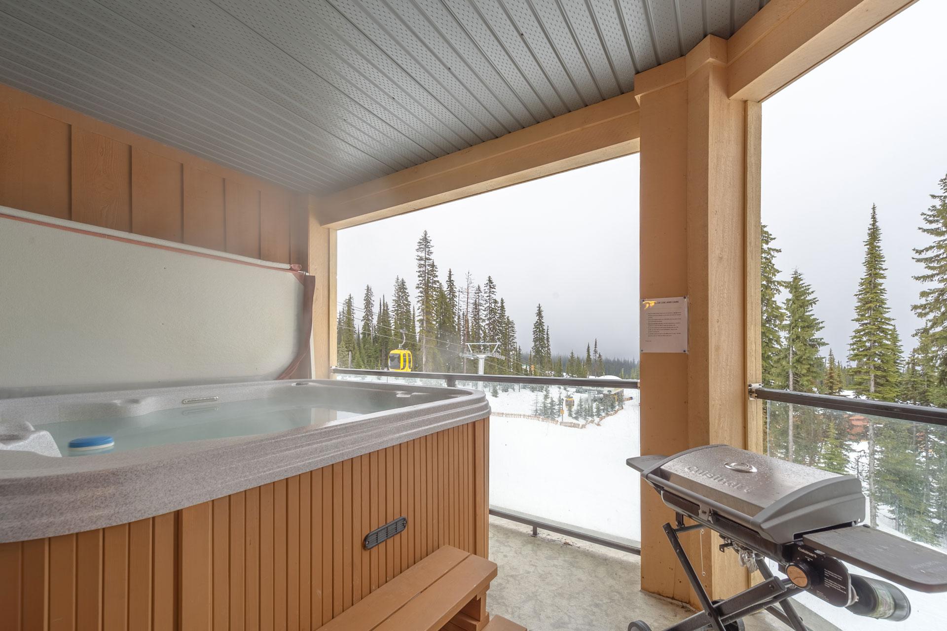 The Timbers at Big White Hot Tub