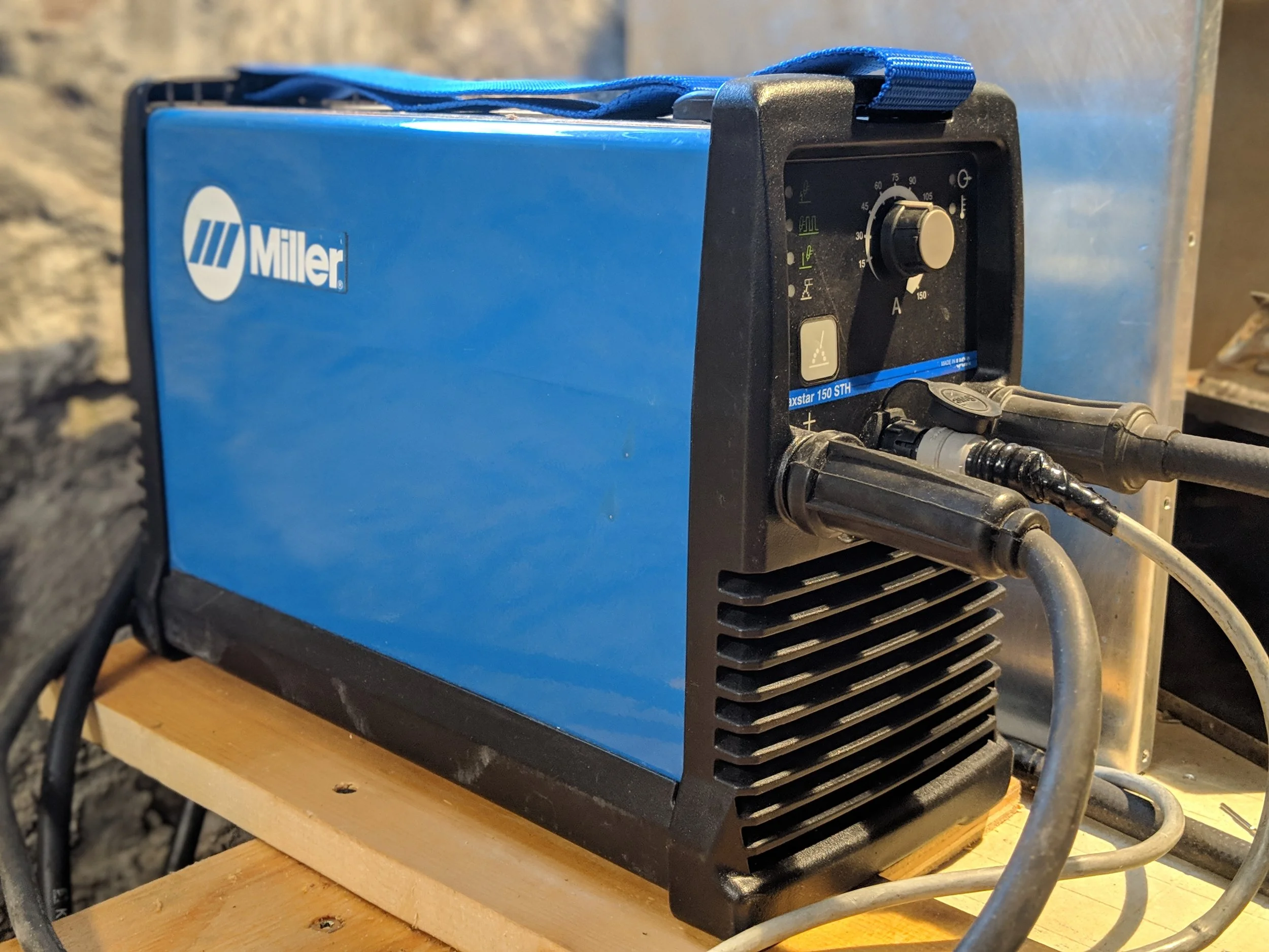 learning TO TIG weld 