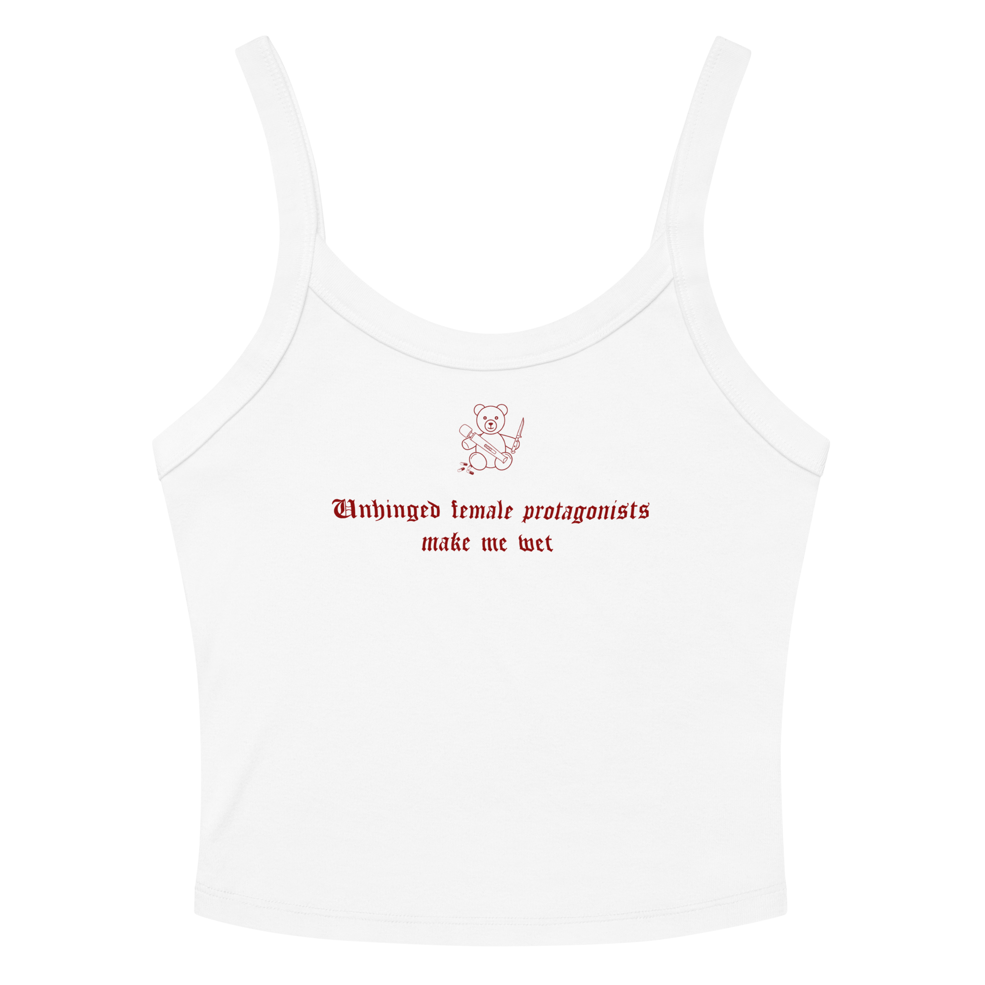 unhinged female protagonists make me wet