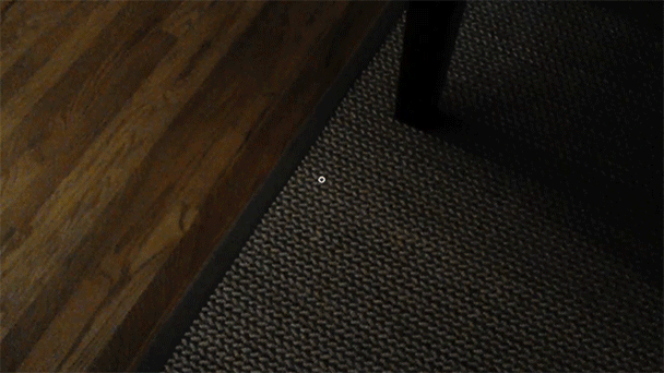 Visualizing the surface reconstruction mesh so that you can see how HoloLens understands your environment