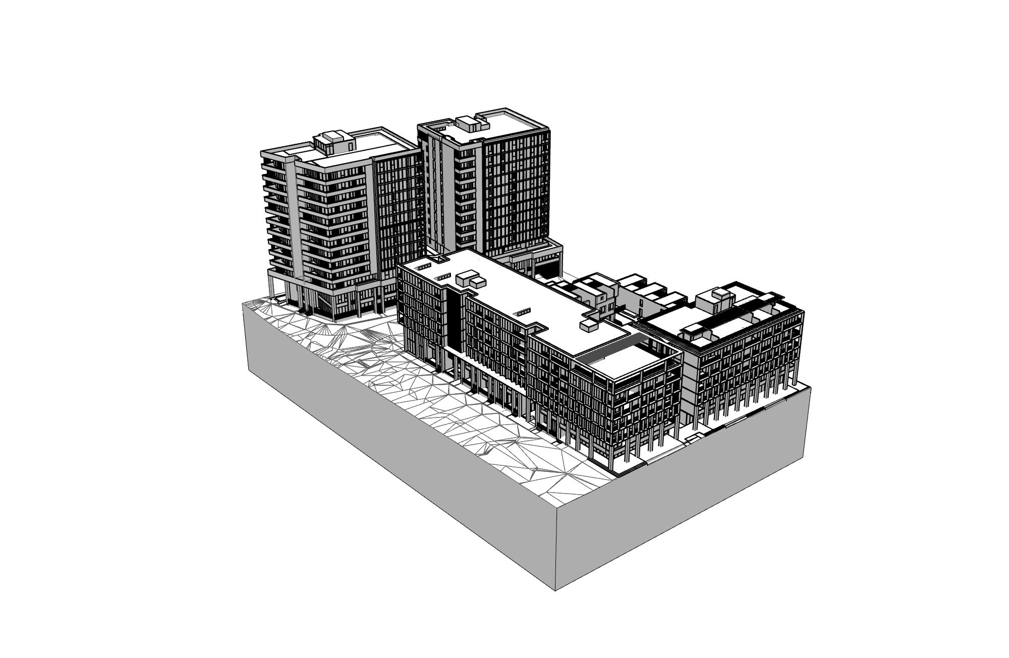  City Sydney Council Development Application DA Occupational Certificate OC Digital computer CAD model 