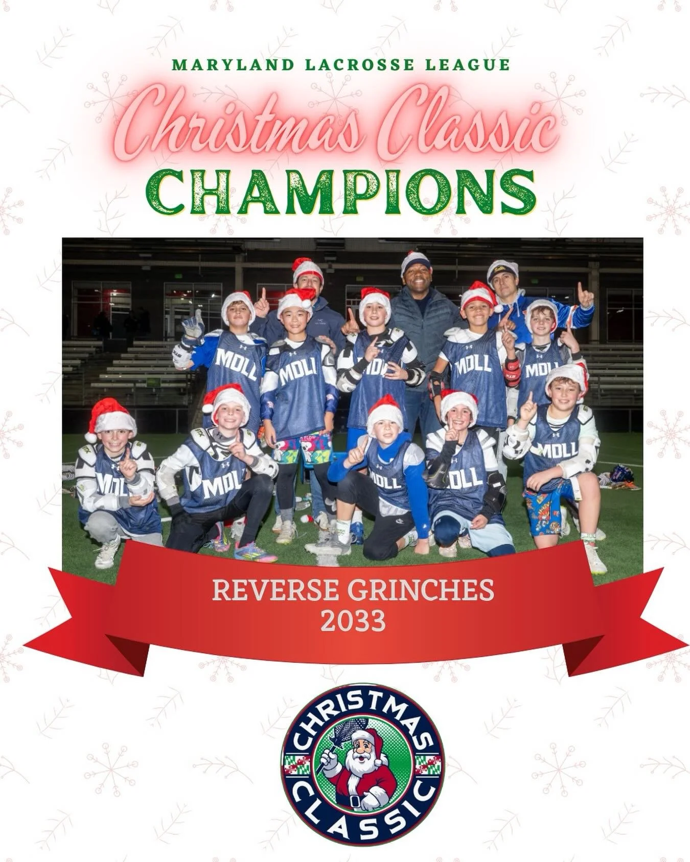 Congrats to the 2033 champions, Reverse Grinches 🏆🎄