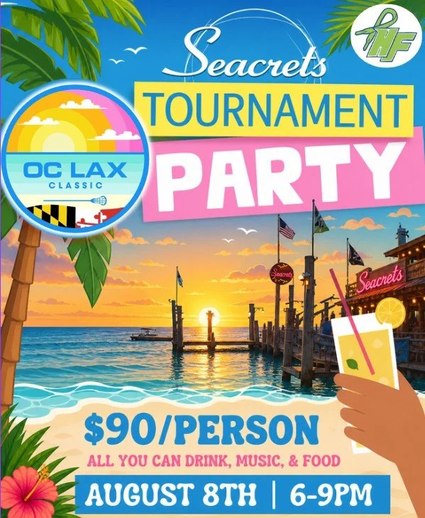 OC LAX CLASSIC x HEADSTRONG 🎗️

We&rsquo;re bringing the energy back to Ocean City for the Seacrets Tournament Party!

Last year, this event raised $10,000+ in support of HEADstrong Foundation , and we&rsquo;re going even bigger in 2026.

📍 Seacret
