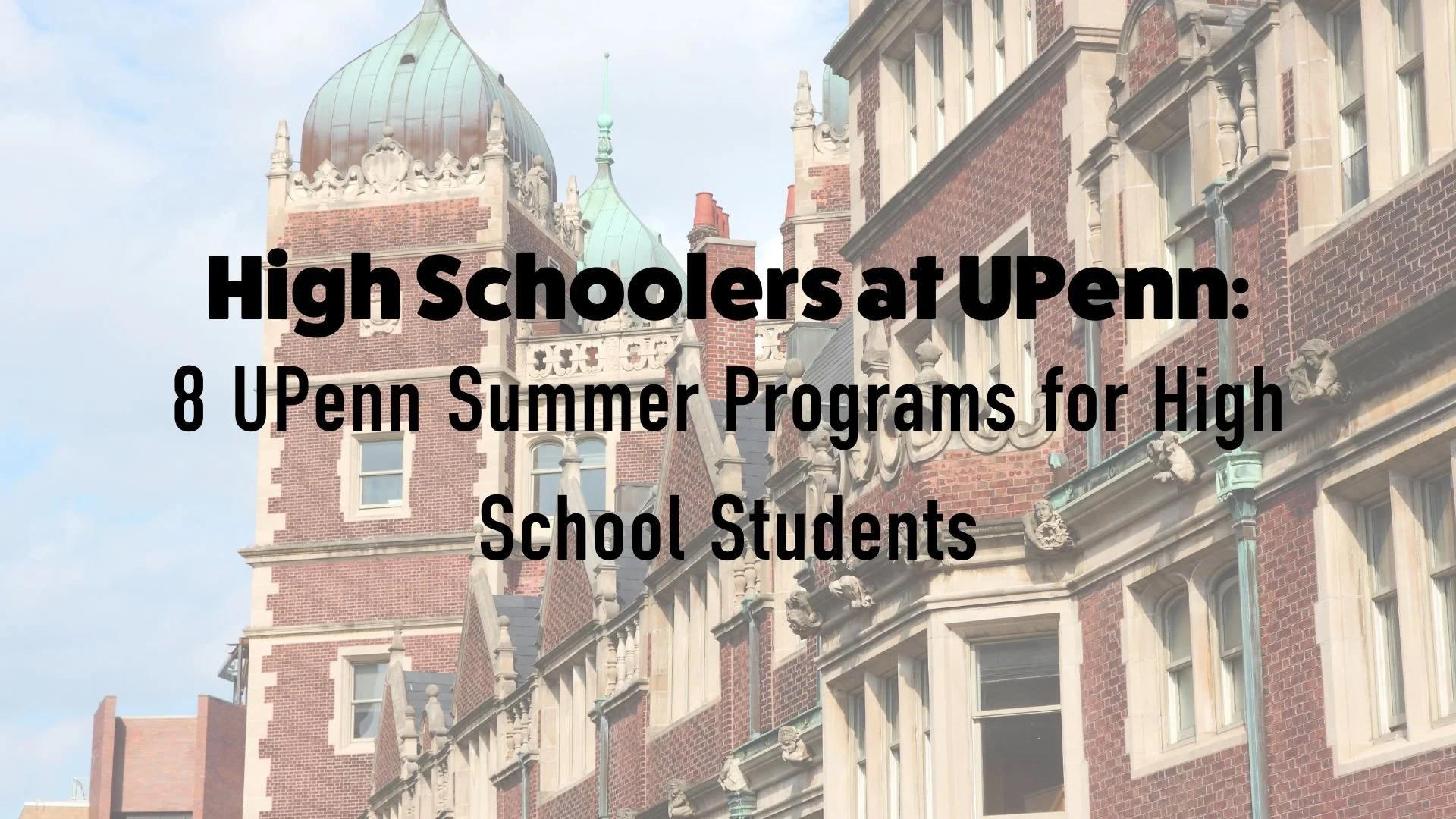 Upenn Pre College Program _ Engineering Summer Academy at Penn – CASIA