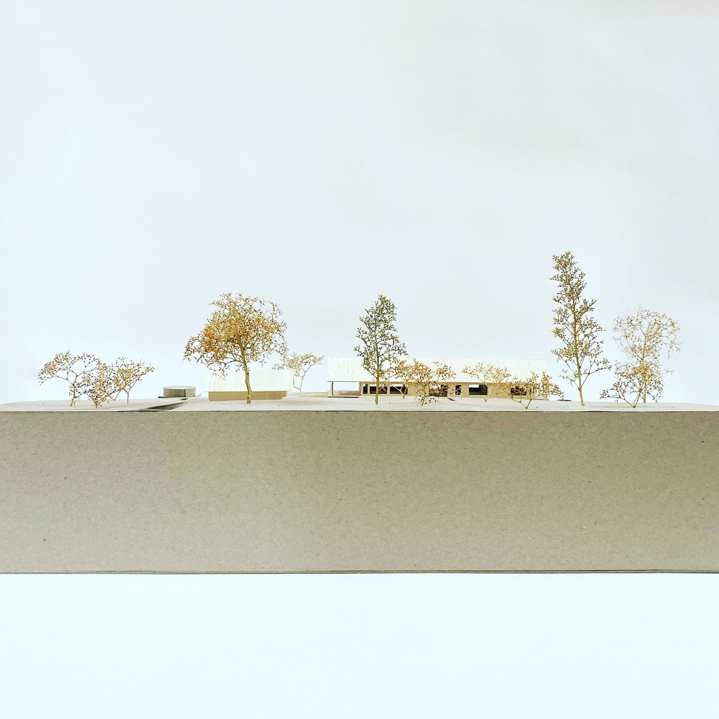 Fun little project in Foxground bringing two buildings into one and framing a most spectacular view of Jervis Bay to the South. Balsa and card model courtesy of the very talented @georgiapanda