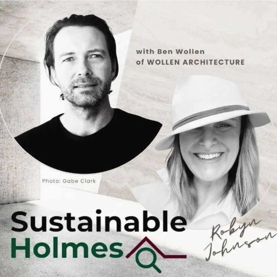 Had a great conversation with local podcaster &amp; Environmental Planner Robyn Johnson from Sustainable Holmes earlier this year. Titled "Small Footprint, Big Impact: Building Climate-Resilient Homes" you can have a listen on her website o