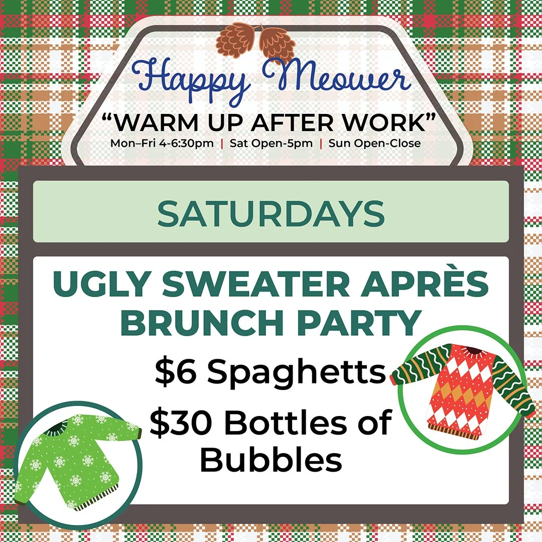 APRES BRUNCH SATURDAY