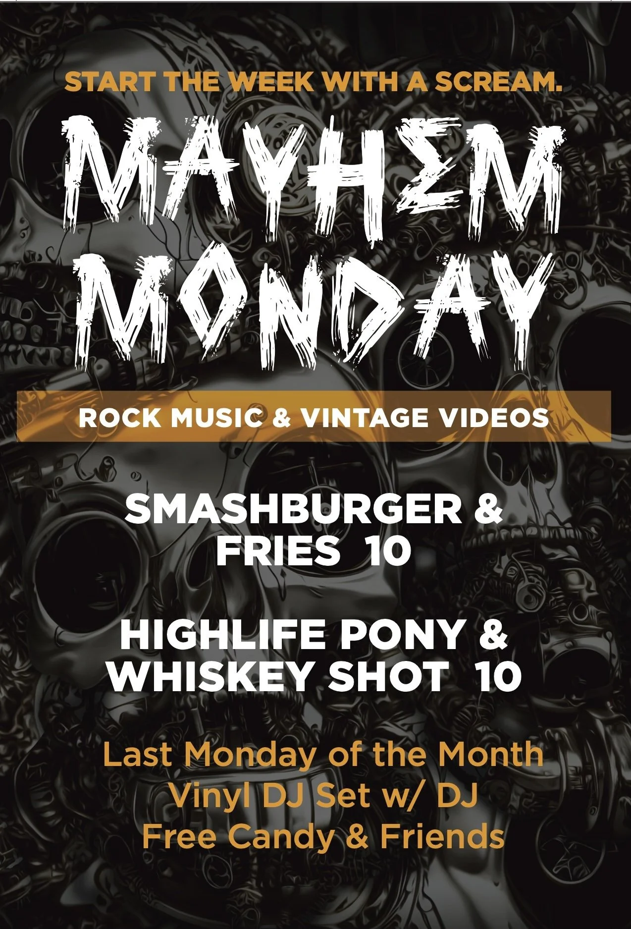 MAYHEM MONDAY