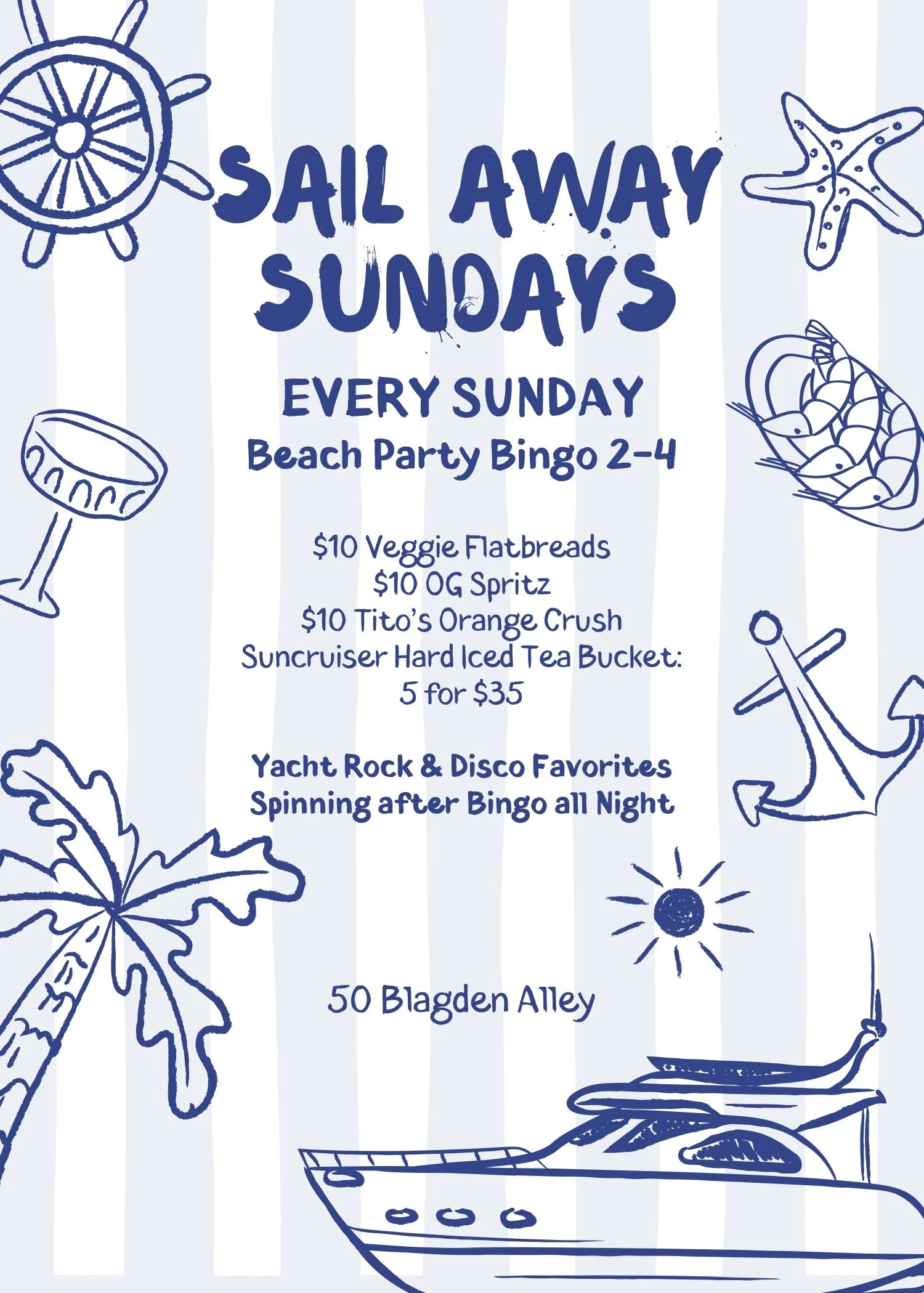 SAIL AWAY SUNDAYS