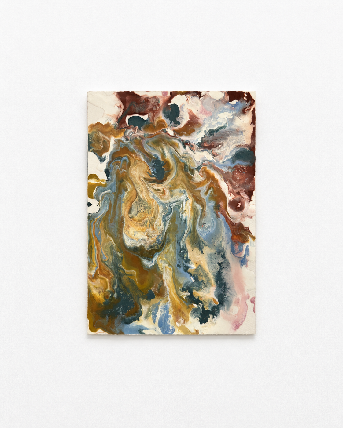 Untitled, 2025
Encaustics on paper