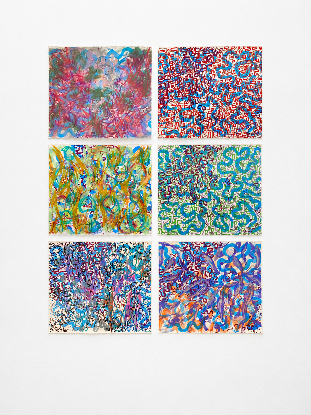Untitled, 2025
11x17", set of 6, Print on paper