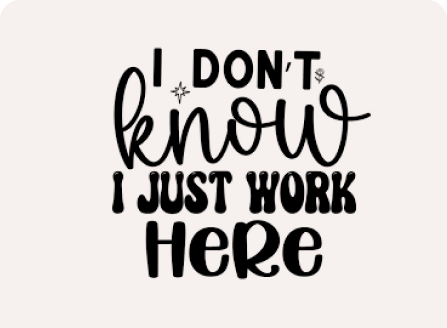 I don't know what I'm doing