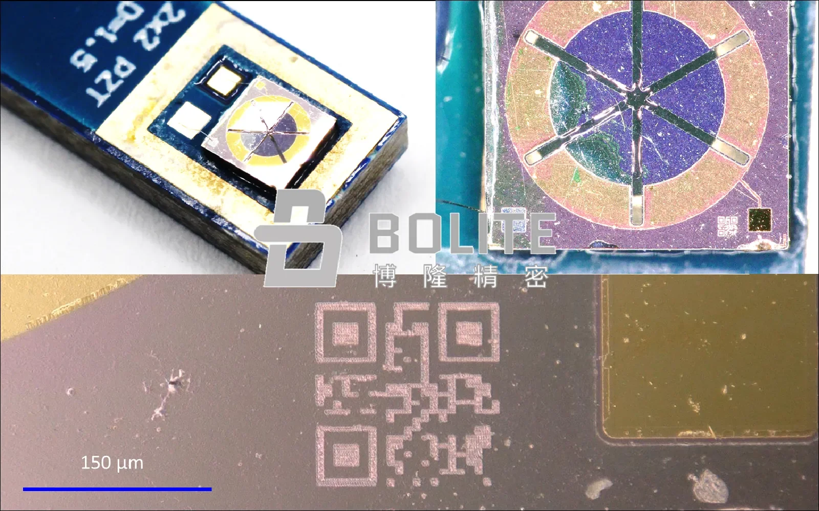 Micro QR code on MEMS microphone package