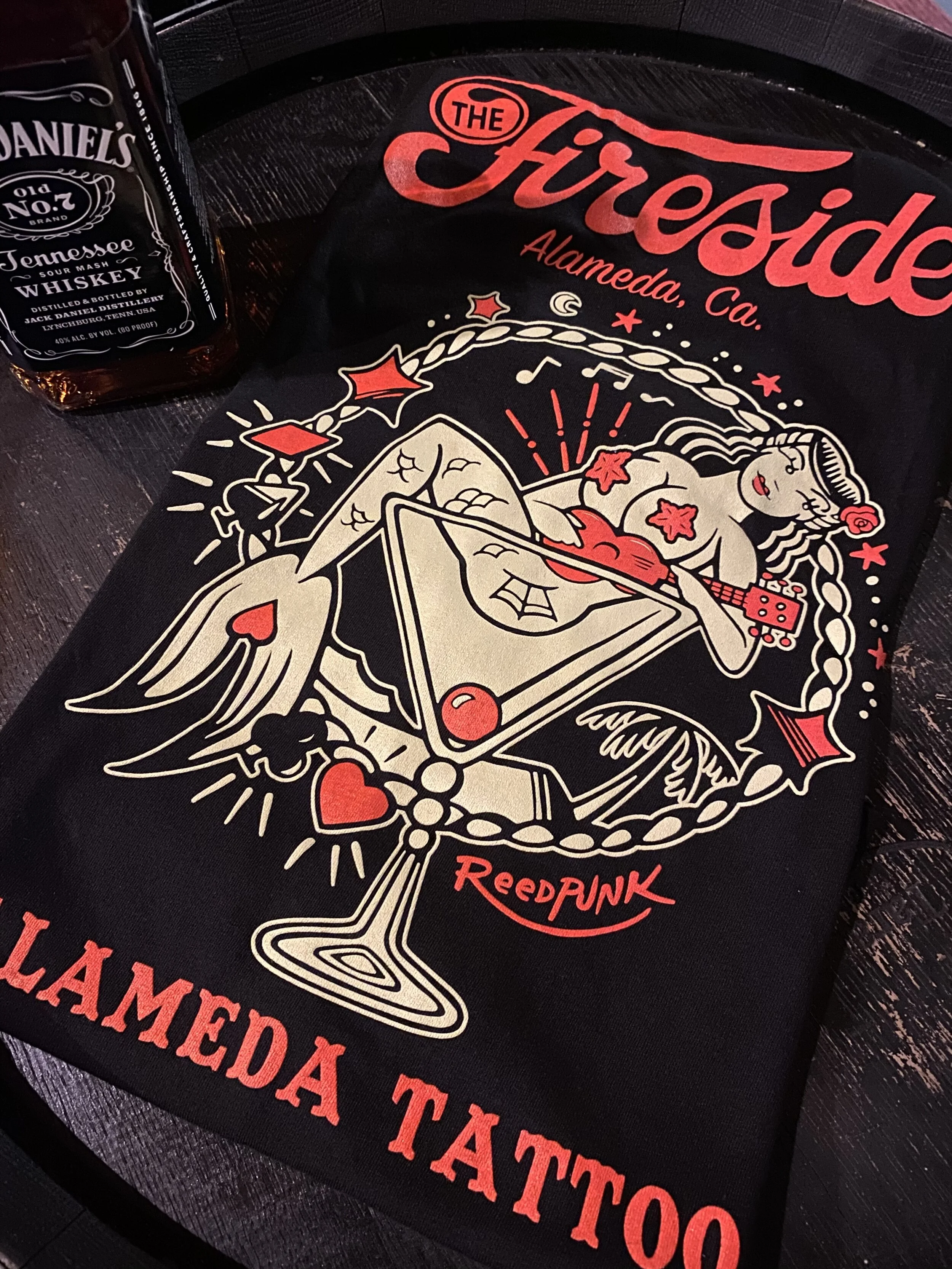 Unisex Fireside Tee (Ft. Alameda Tattoo)