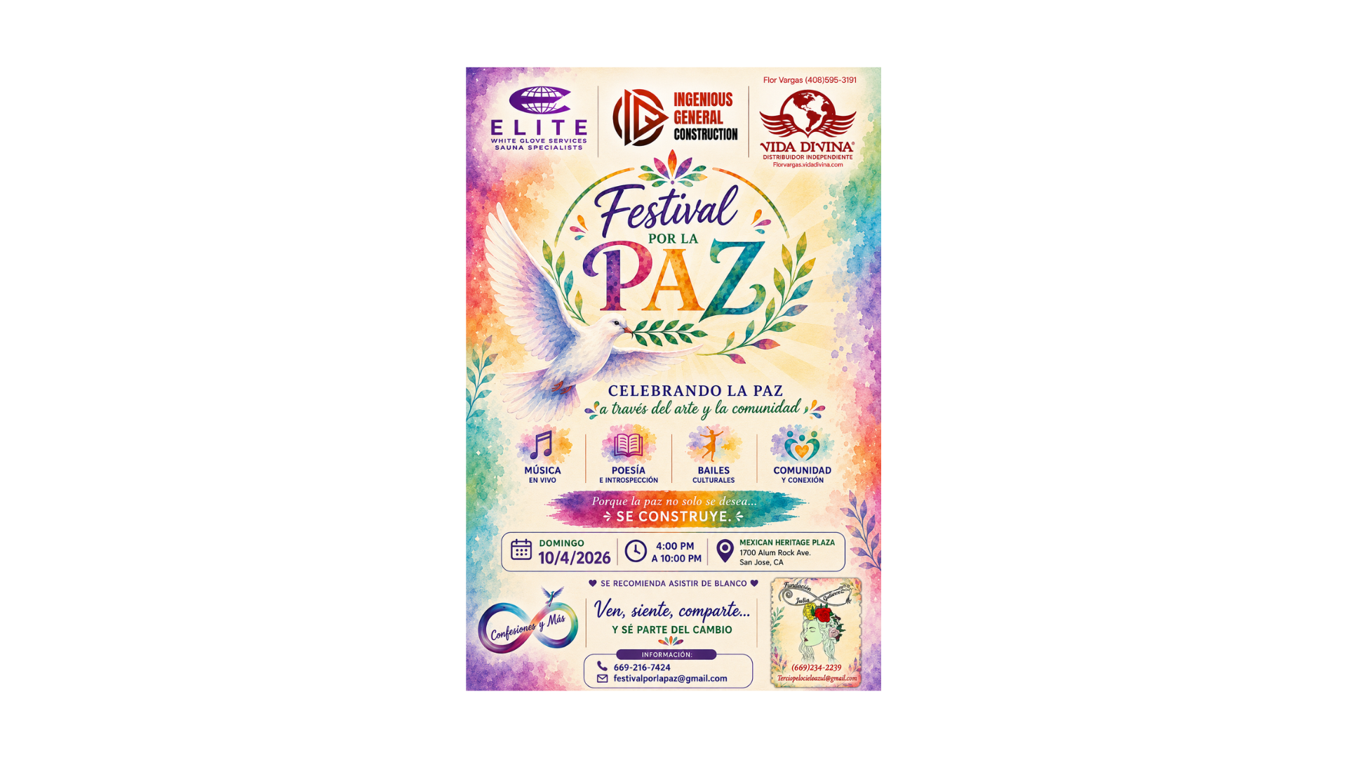  Festival Por La Paz