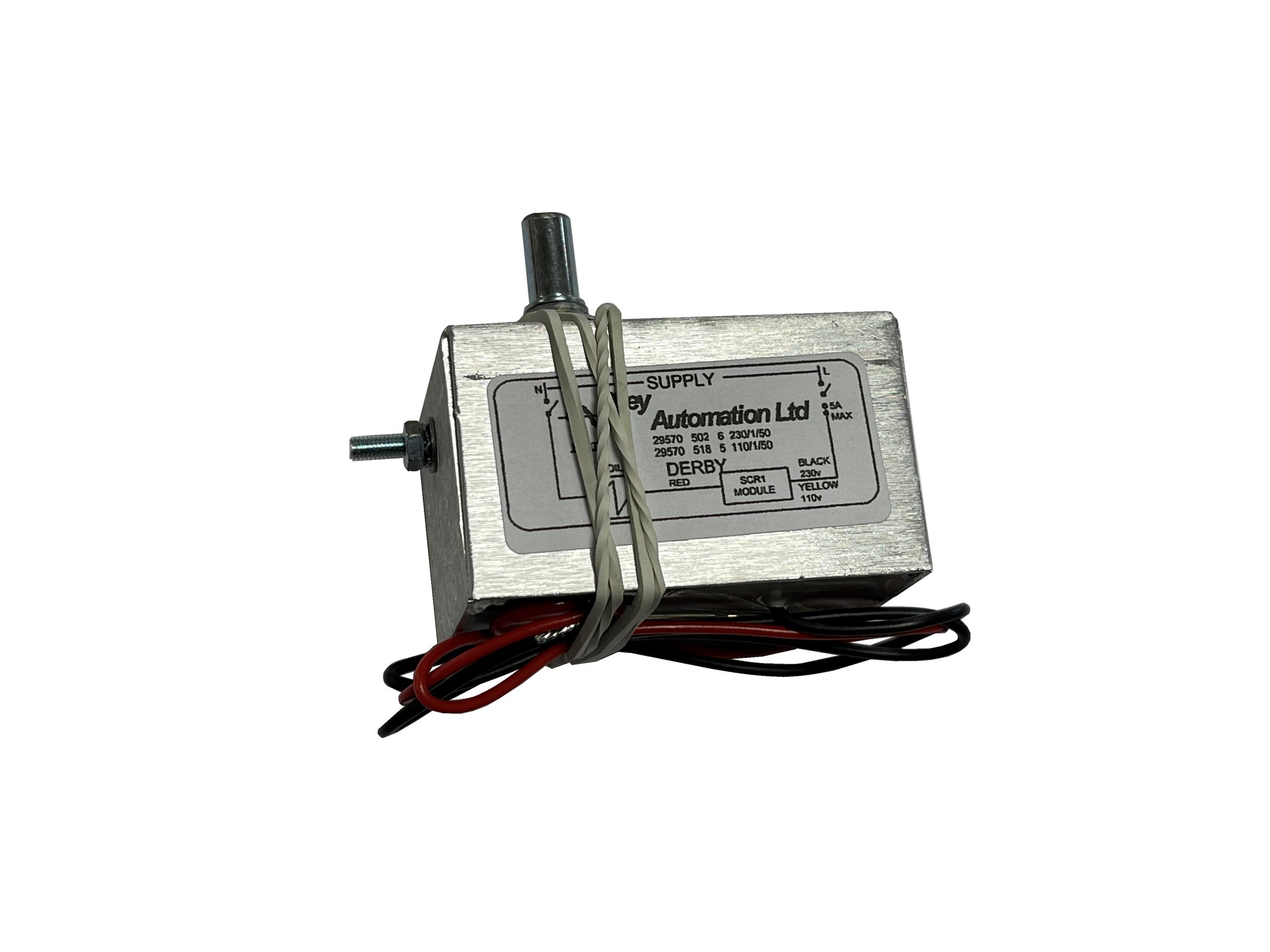 Control module for the SCR-1 controller, allows variable speed for electromagnetic vibratory feeder units. 3000 cycles RC