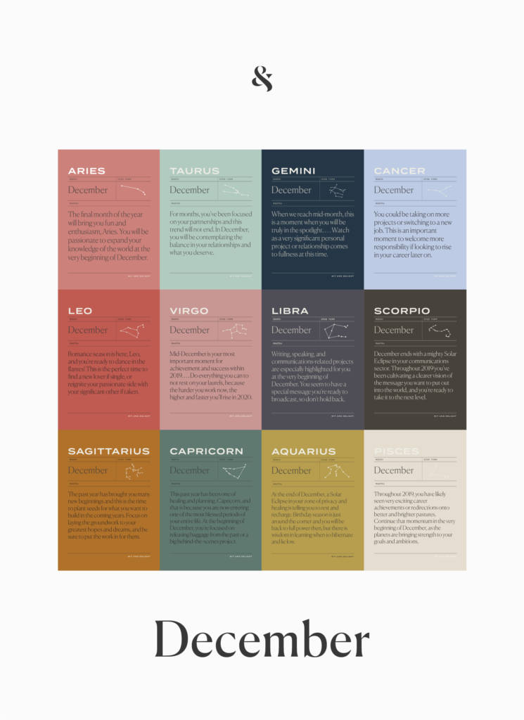 DECEMBER ASTROLOGY MANTRAS FOR YOUR ZODIAC SIGN