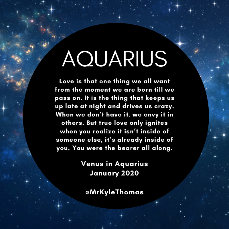 What is Aquarius Venus?