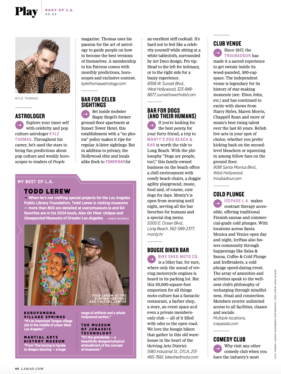 3 -- Los Angeles Magazine -- August 2025 BEST OF LA issue -- Kyle Thomas Astrology.png