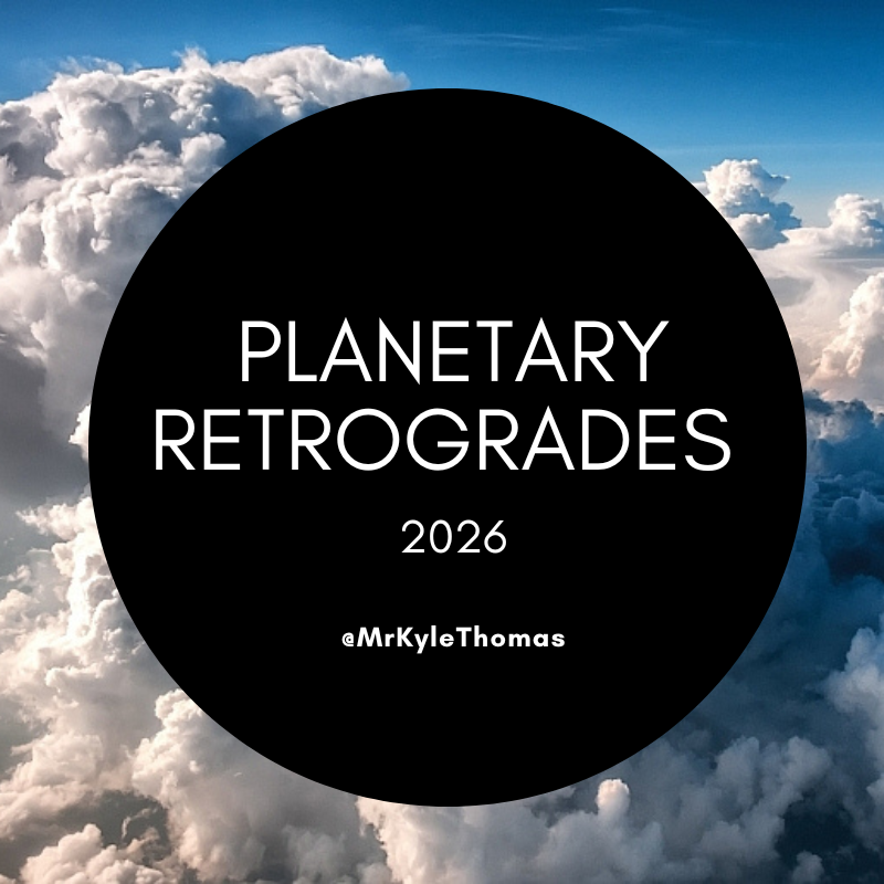 2026 PLANETARY RETROGRADES IN ASTROLOGY -- POWER HOROSCOPES — KYLE ...