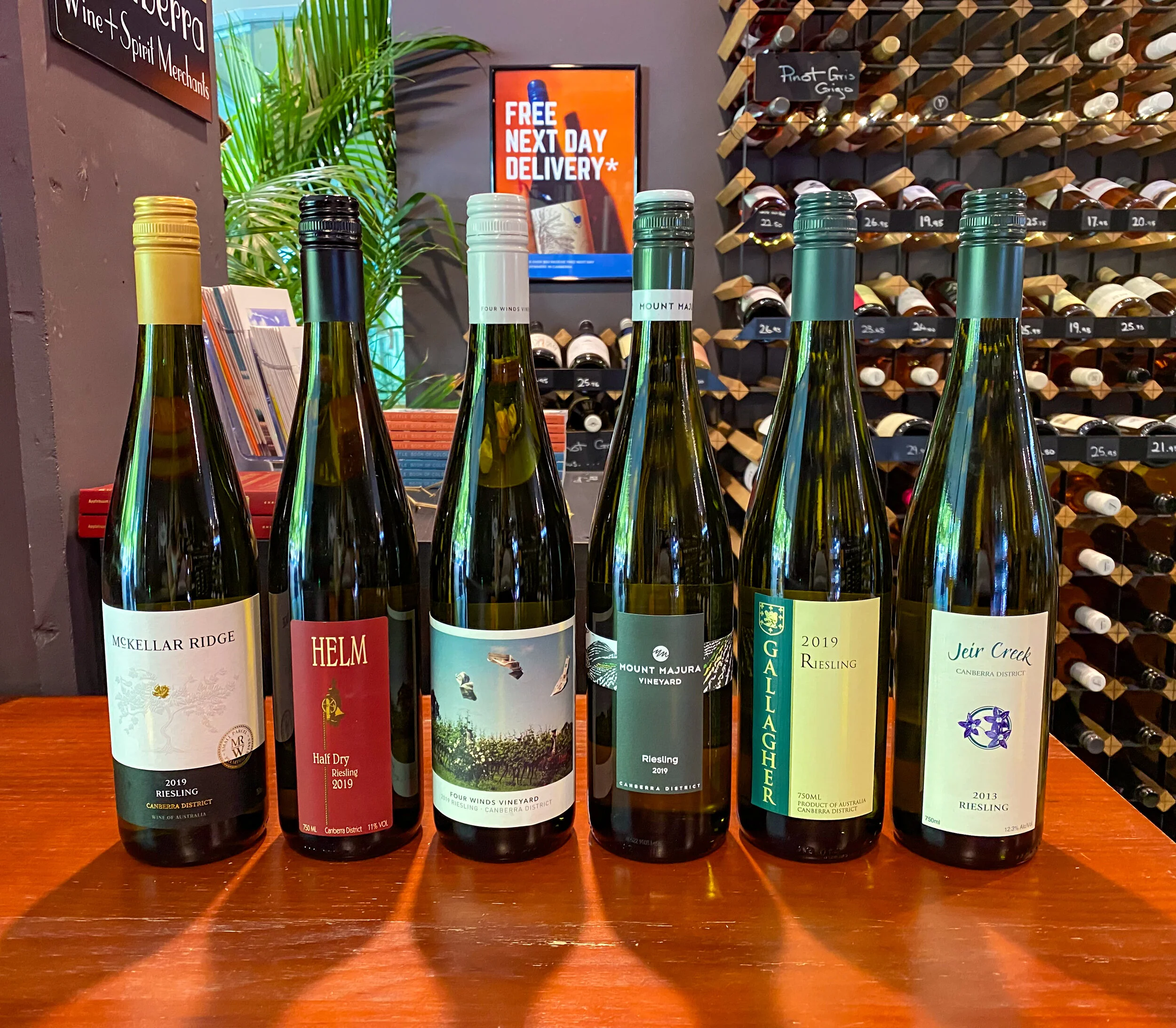 Mixed Six Boxes of Canberra Wines Canberra Wine & Spirit Merchants