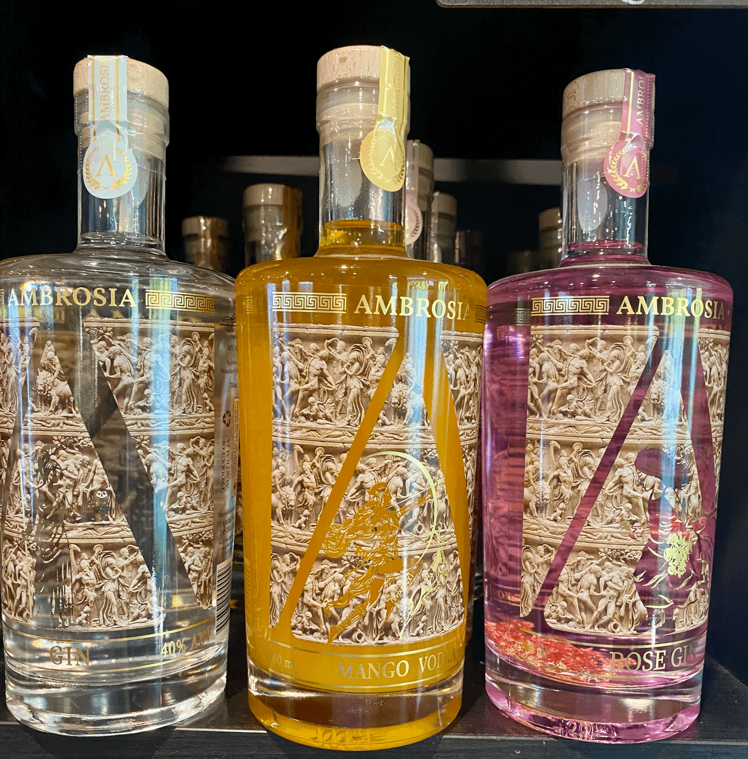 Ambrosia Rose Gin 700ml
