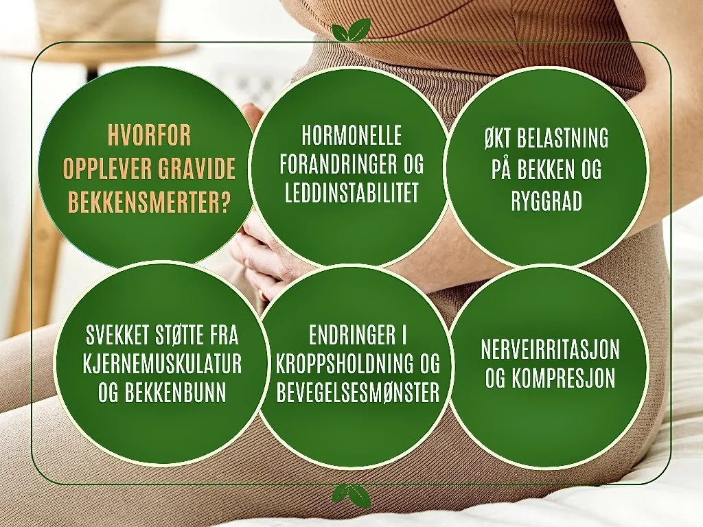 Arsaker til bekkensmerter