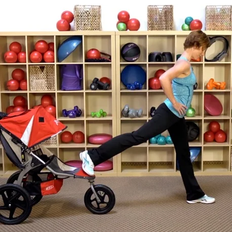  Advanced Variation of a Lunge – Stroller Strides