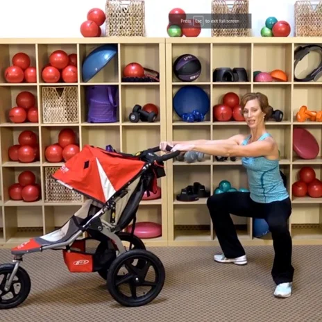 Plié Press Row – Stroller Strides
