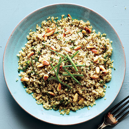 Recipe: Quinoa with Toasted Pinenuts