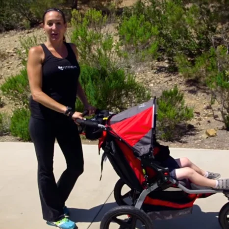 Plie Squats with Stroller Press, ButtKicker Uphill Run, Side Stroller Push/Pull