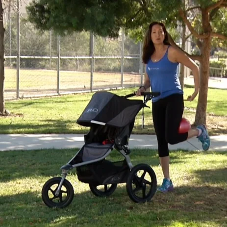 BOB Gear &amp; FIT4MOM Stroller Exercises – Glute Squeeze