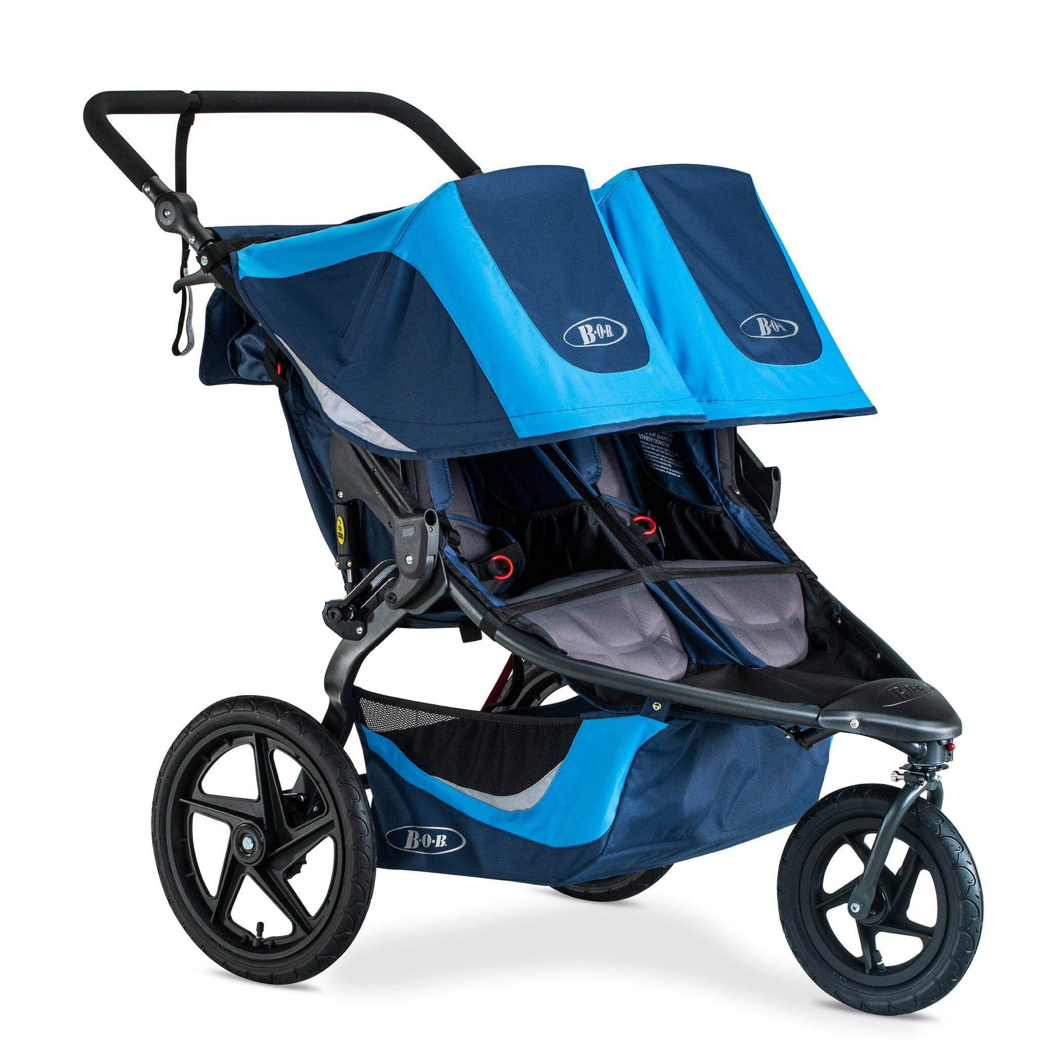 Revolution Flex 3.0 Duallie Stroller Glacial Blue Right View (with Legacy Logo)