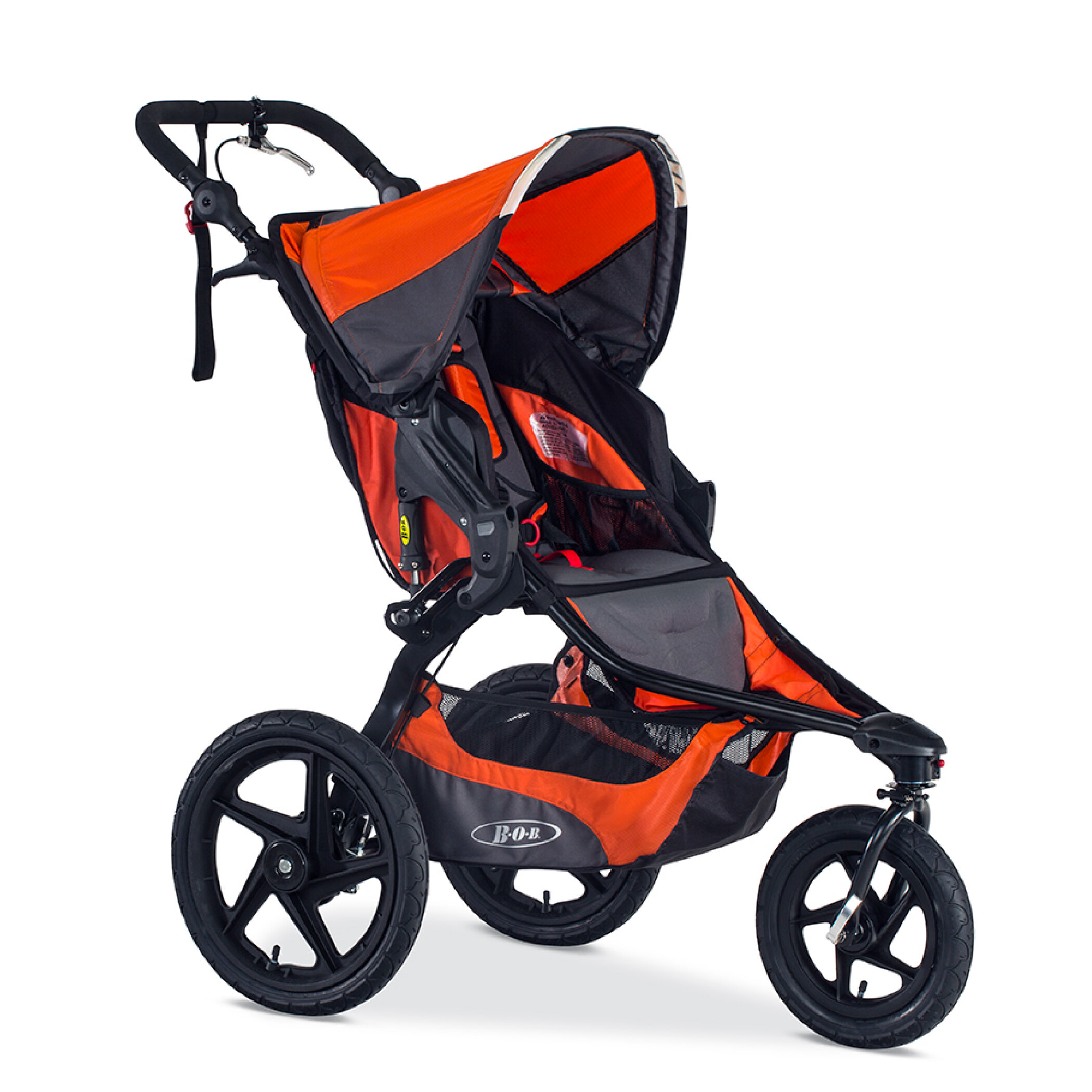 bob jogging stroller orange