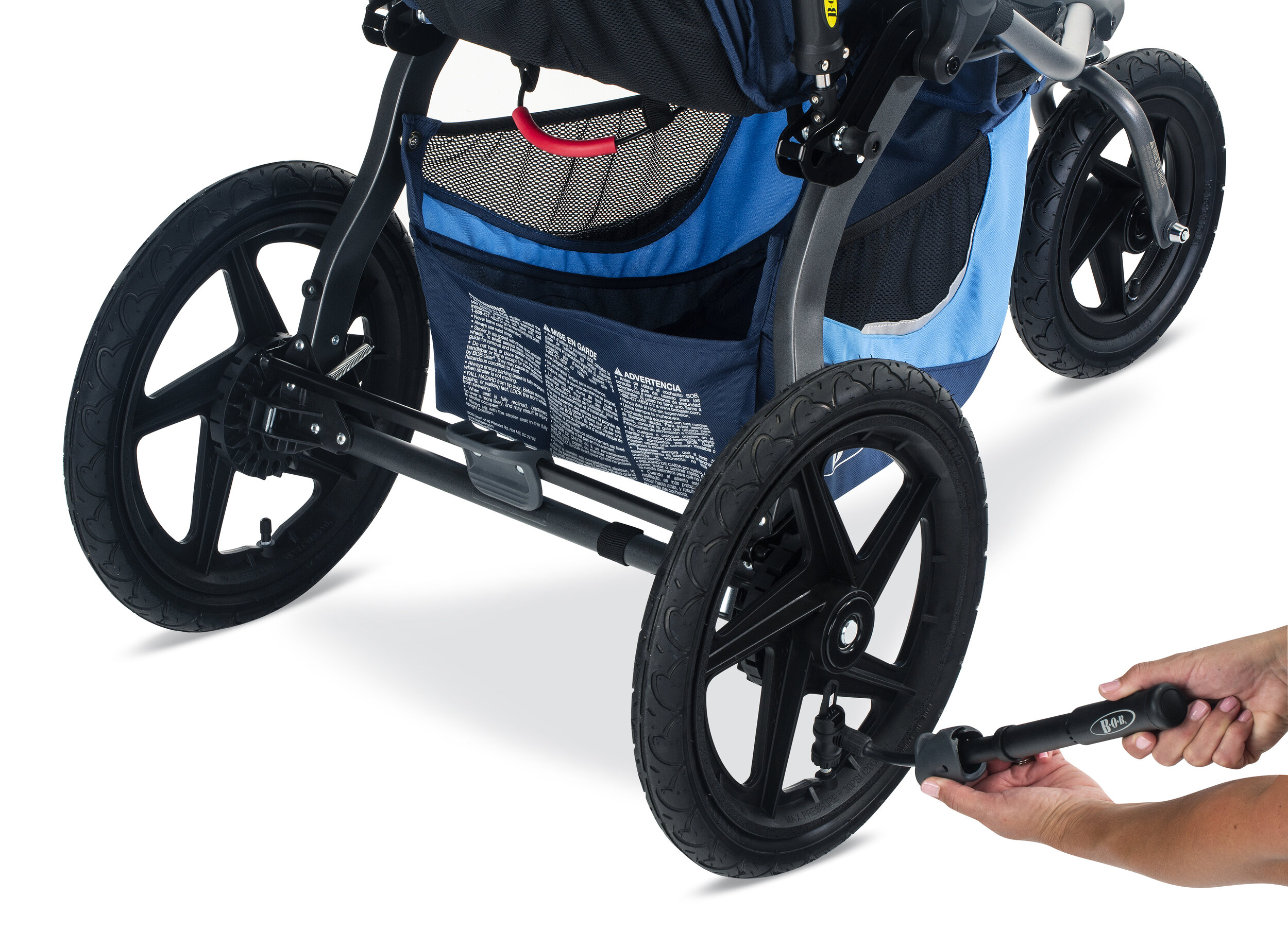 bob stroller handlebar console