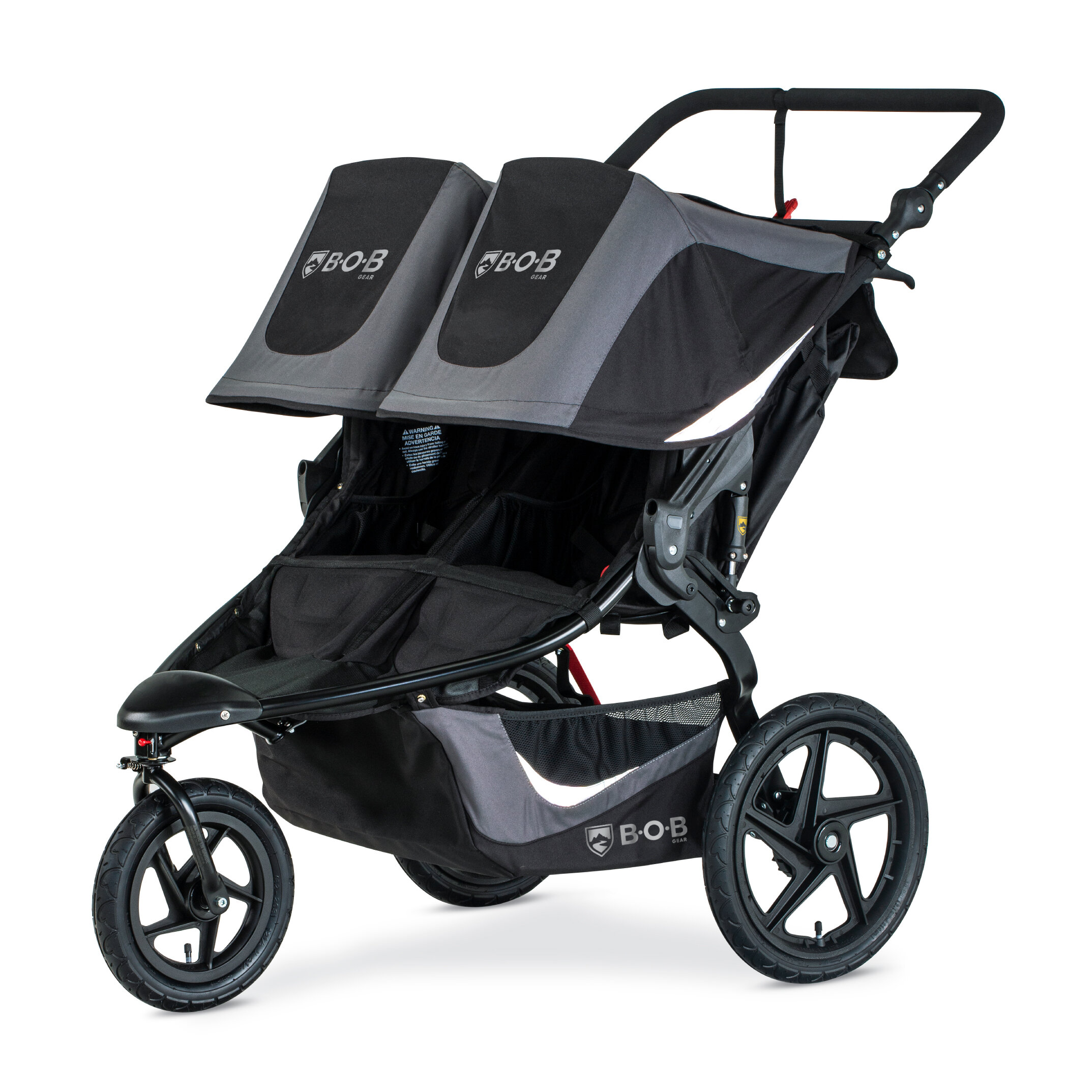 bob double stroller with car seat