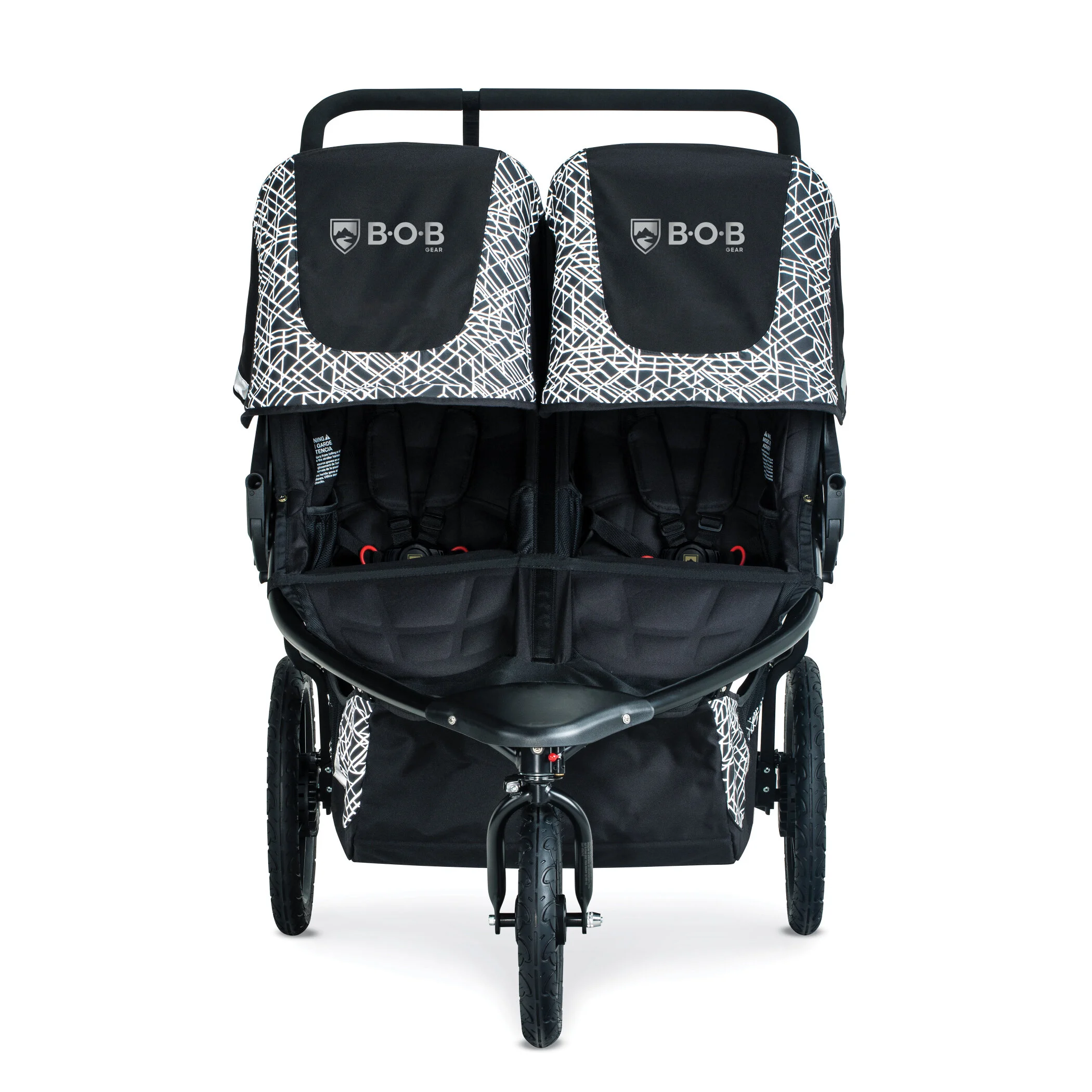 width of bob double stroller
