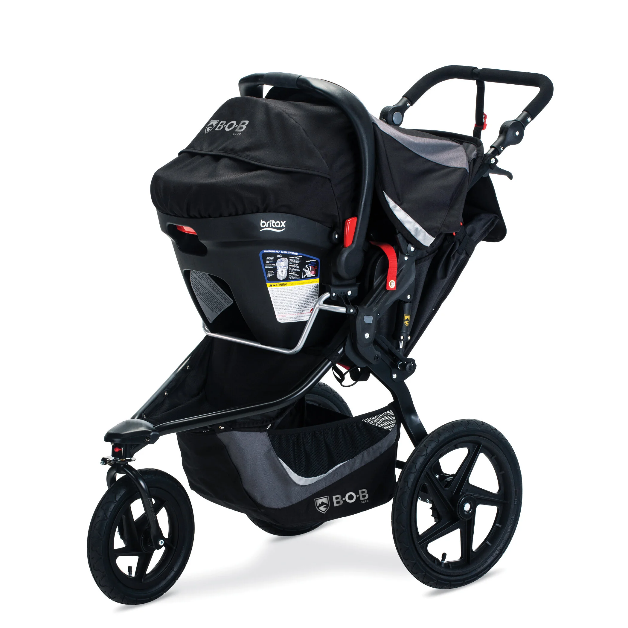 bob double stroller infant insert