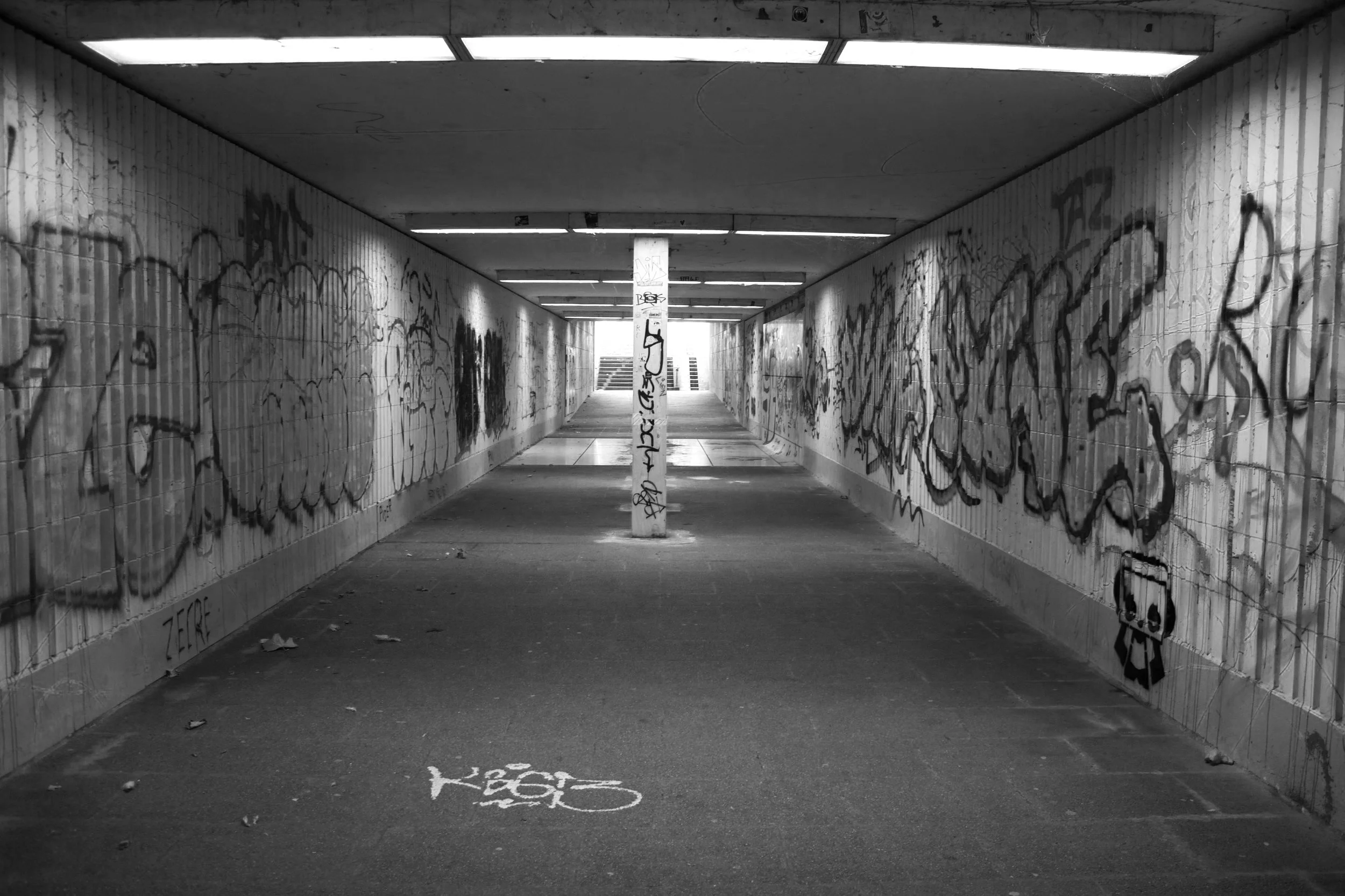 Karlsruhe 2016 old underground which no longer exists