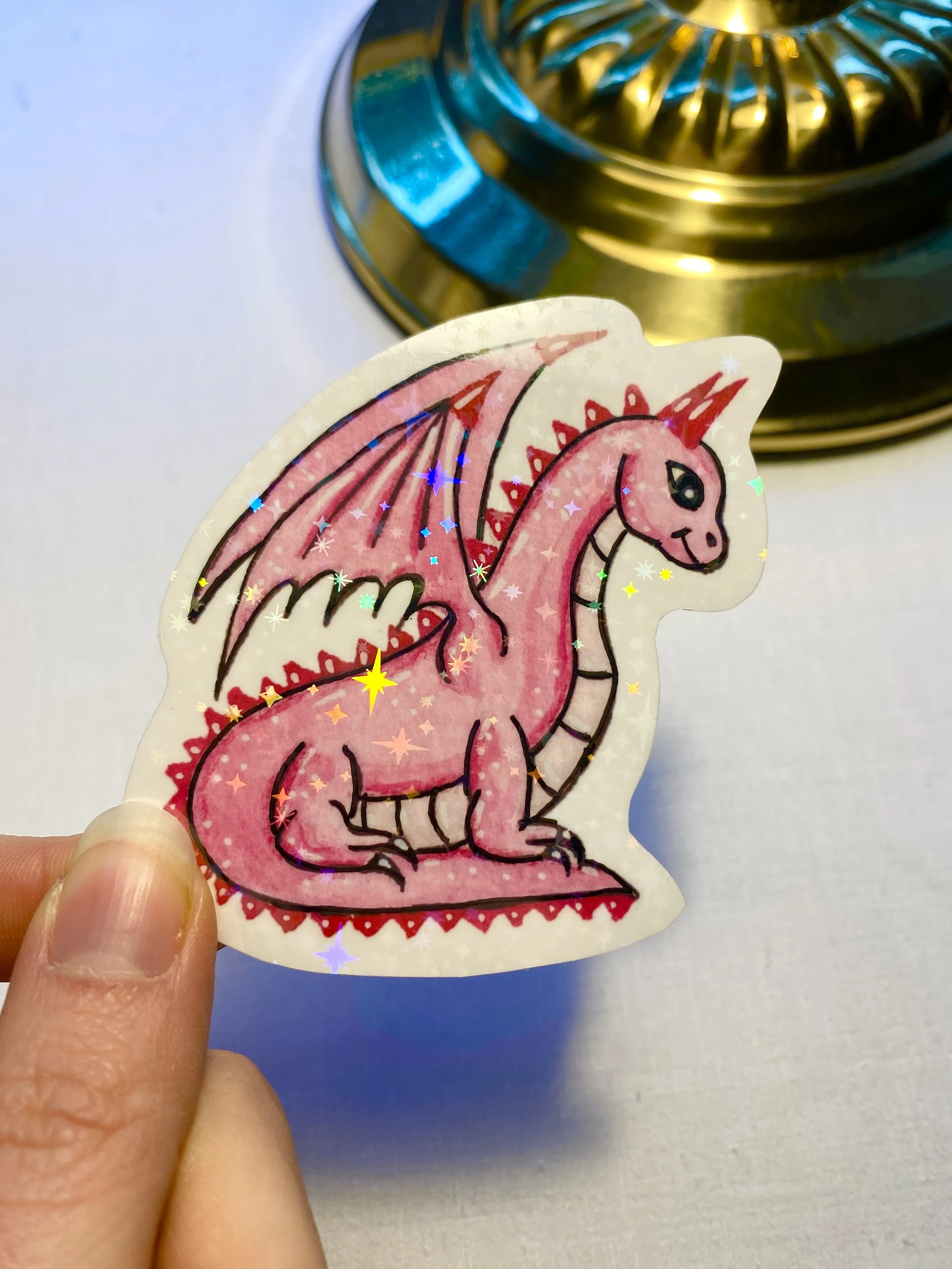 glitter dragon pink.JPG