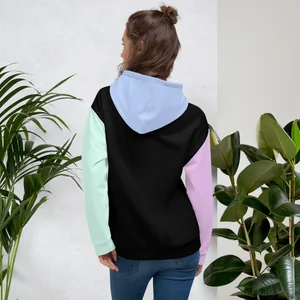 Pastel Colour Blocking Hoodie ORIGINAL Teddy Fresh Pastel Color