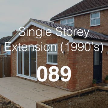 Single Storey Extension to 1990's Home