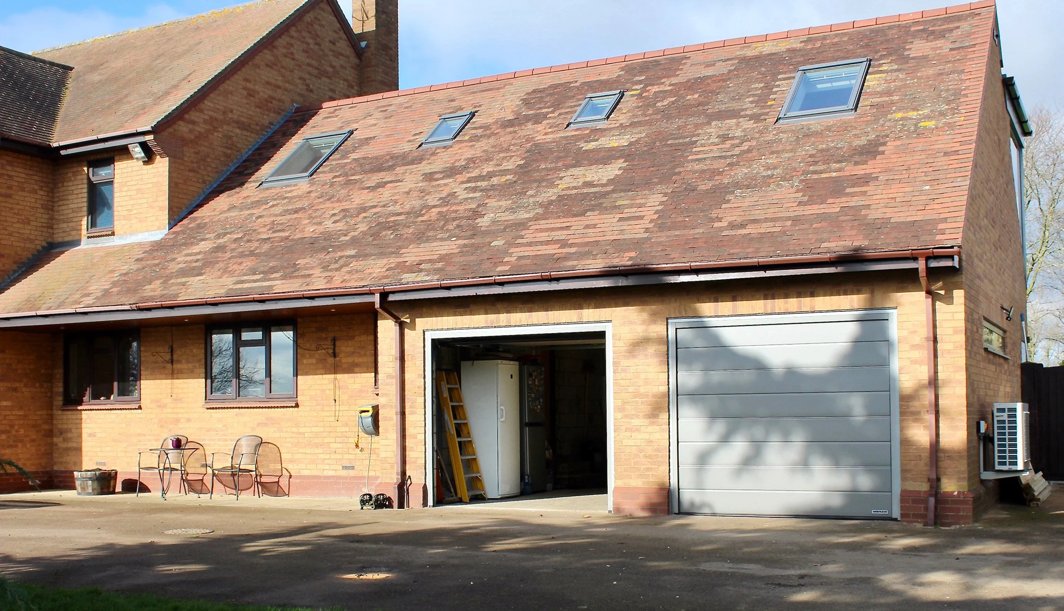 New Front of Garages