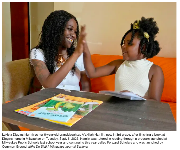 New Program pairs MPS Students with Volunteers to Boost Reading 