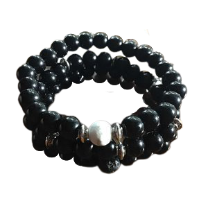 Petite Black Onyx Stackable Set